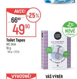 Toilet Tapes WC blok