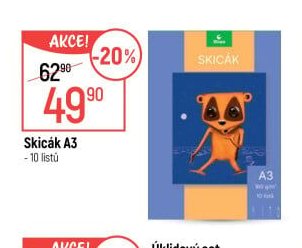 Skicák A3