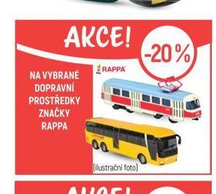 Dopravní prostředky značky Rappa