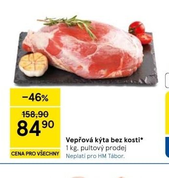 Vepřová kýta bez kosti