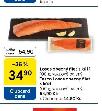 Losos obecný filet s kůží