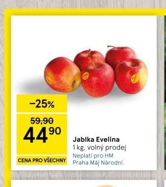 Jablka Evelina