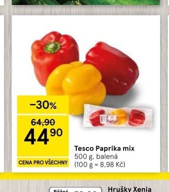 Tesco Paprika mix