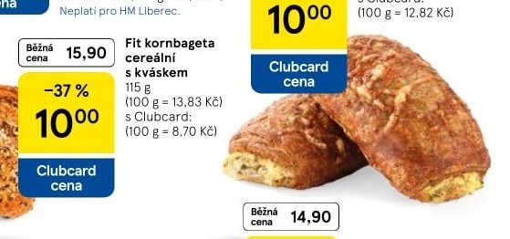 Fit kornbageta cereální s kváskem
