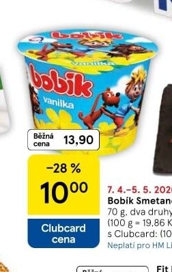 Bobík Smetanový krém
