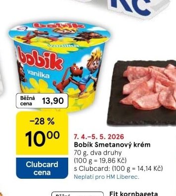 Bobík Smetanový krém