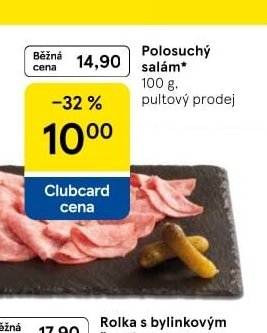 Polosuchý salám
