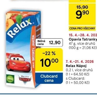Relax Nápoj