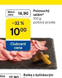 Polosuchý salám