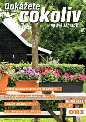 aktuální leták OBI 15.4.2026-14.5.2026