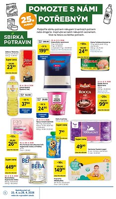 aktuální leták Tesco 22.4.2026-28.4.2026