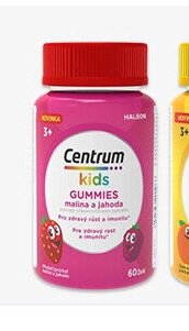 Centrum kids GUMMIES malina a jahoda