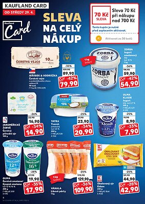 aktuální leták Kaufland 29.4.2026-5.5.2026
