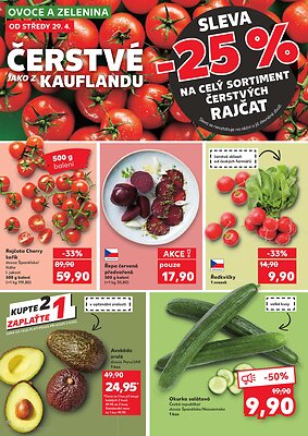 aktuální leták Kaufland 29.4.2026-5.5.2026