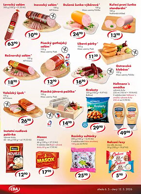 aktuální leták CBA 6.5.2026-12.5.2026