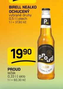 Proud ležák