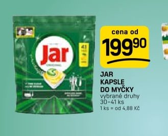 Jar kapsle do myčky