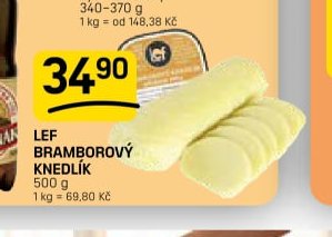 LEF BRAMBOROVÝ KNEDLÍK