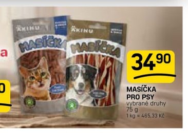 MASÍČKA PRO PSY