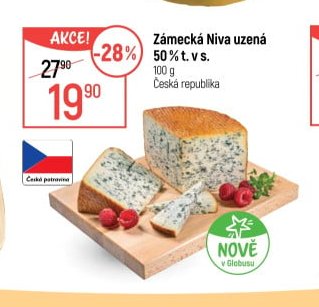 Zámecká Niva uzená 50 % t. v s.