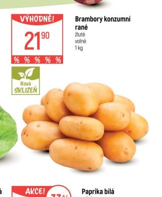Brambory konzumní rané