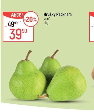 Hrušky Packham