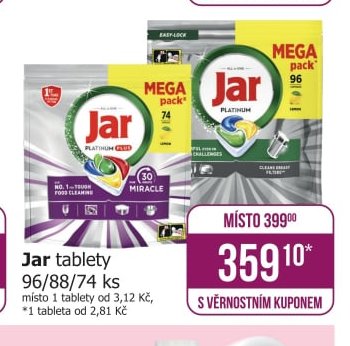Jar tablety 96/88/74 ks