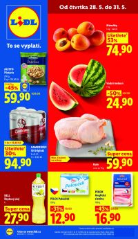 aktuální leták Lidl 28.5.2026-31.5.2026