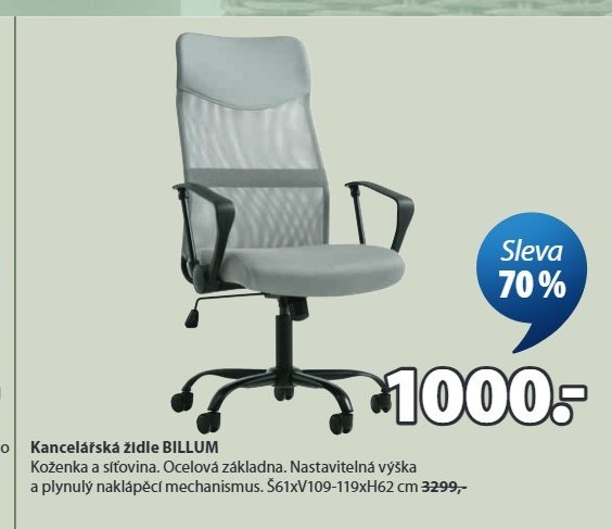 Kancelářská židle BILLUM