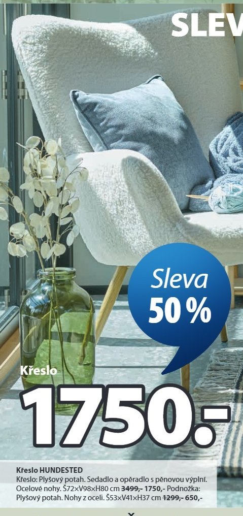 Křeslo HUNDESTED