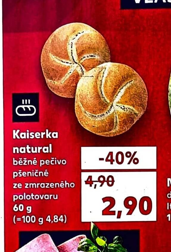 Kaiserka natural 60 g