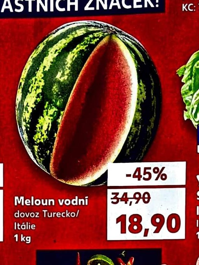 Meloun vodní 1 kg