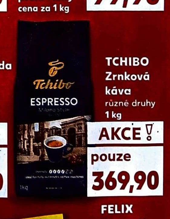 TCHIBO Zrnková káva 1 kg