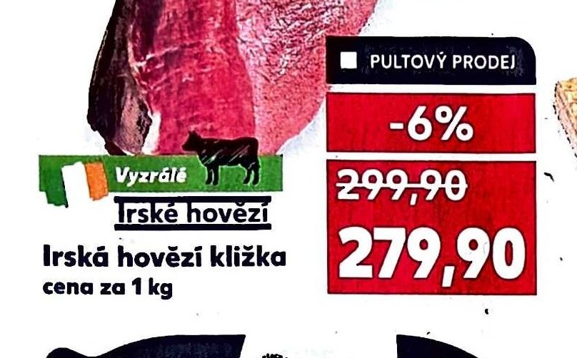 Irská hovězí kližka