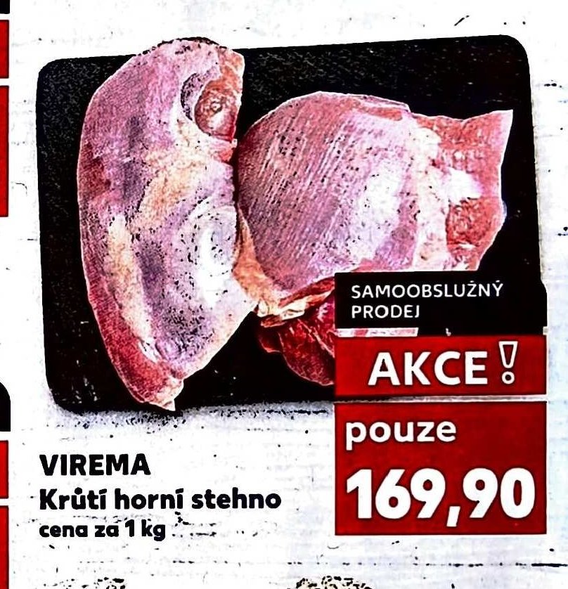 VIREMA Krůtí horní stehno
