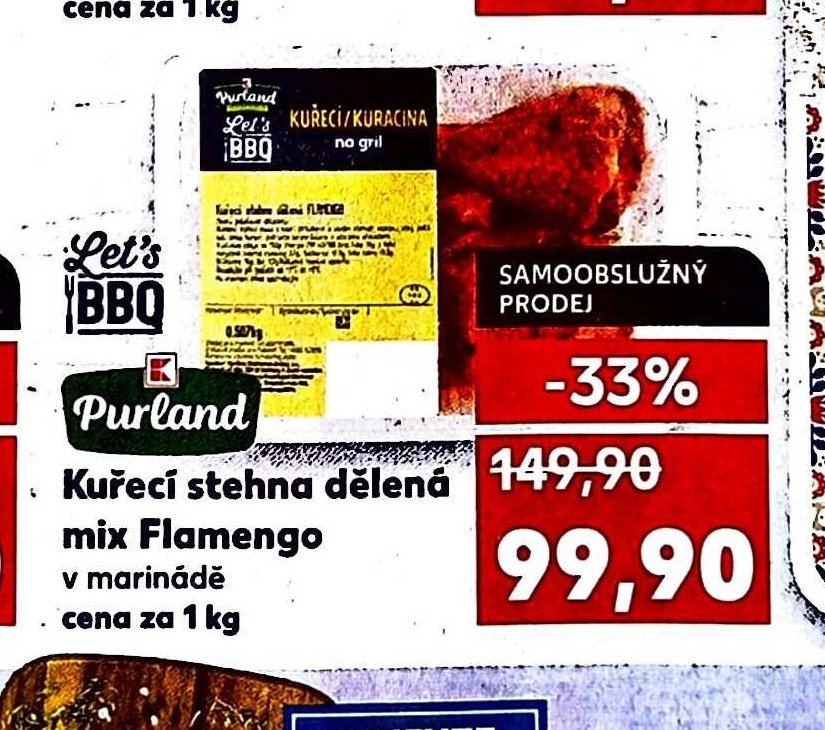 Purland Kuřecí stehna dělená mix Flamengo