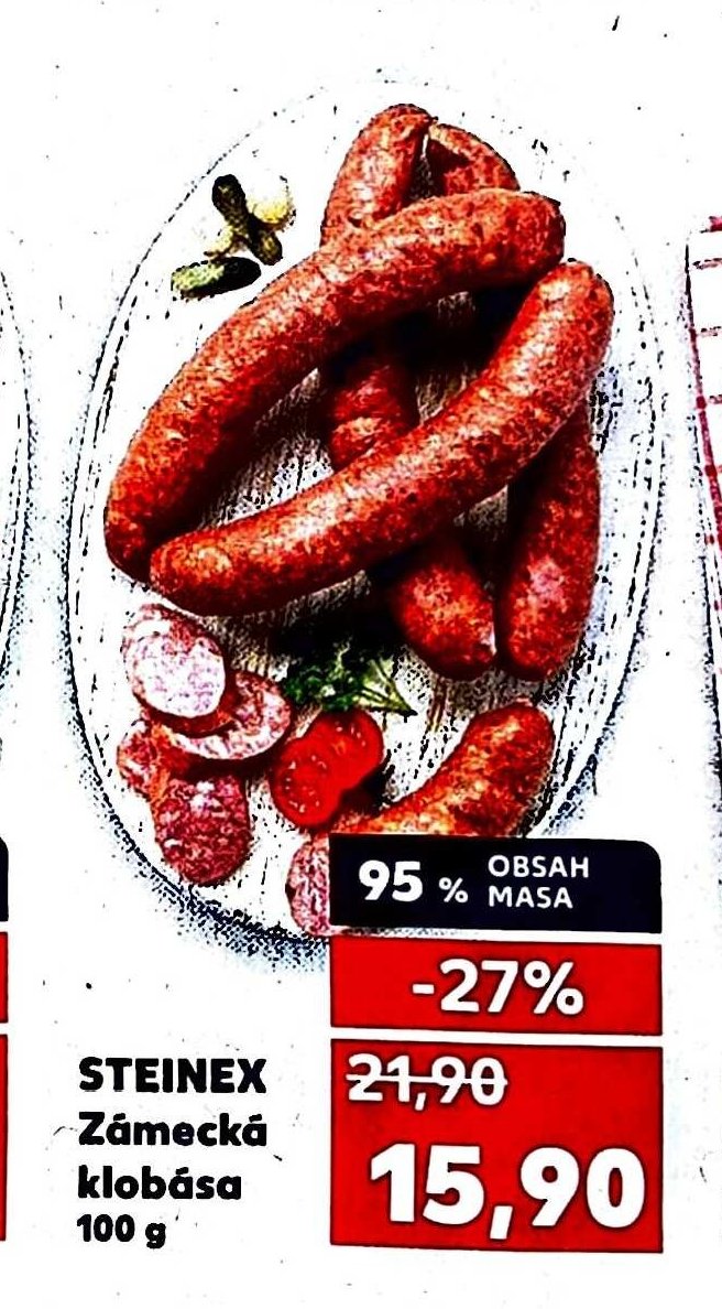 STEINEX Zámecká klobása