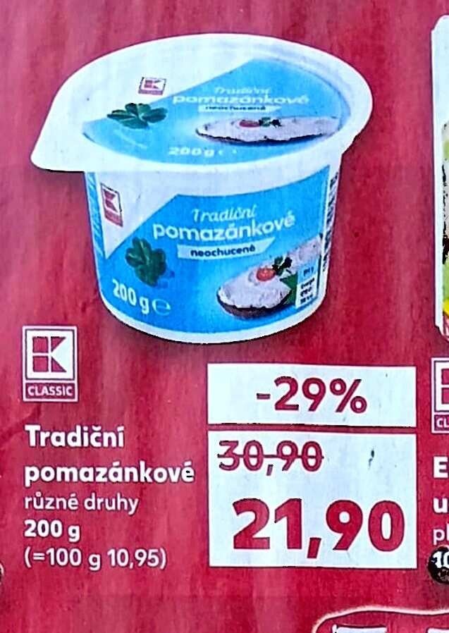 Tradiční pomazánkové