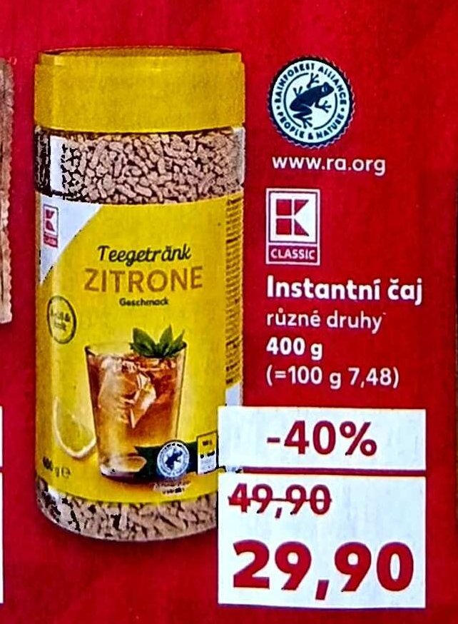 Instantní čaj