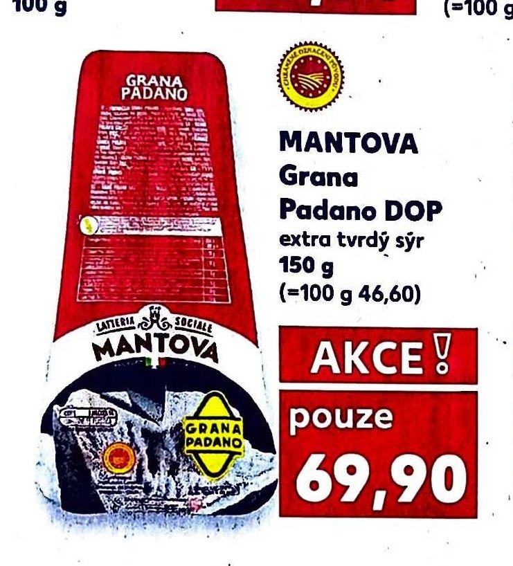 MANTOVA Grana Padano DOP