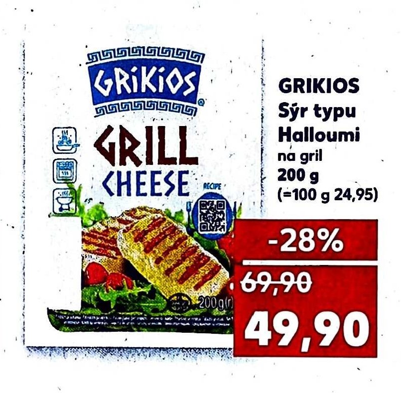 GRIKIOS Sýr typu Halloumi