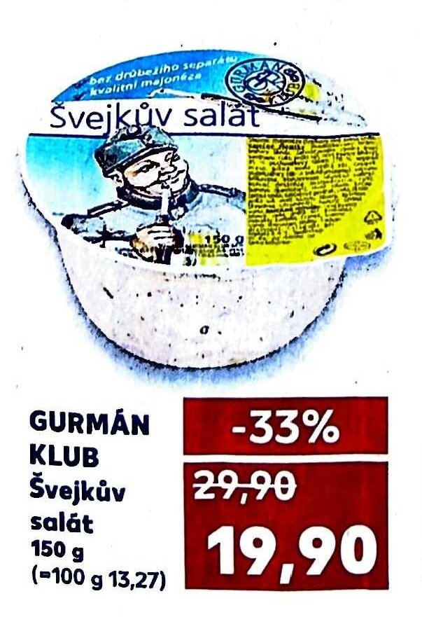 GURMÁN KLUB Švejkův salát