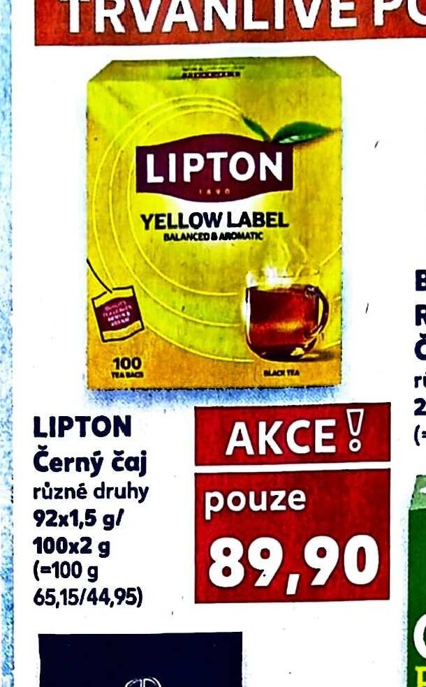 Lipton Černý čaj