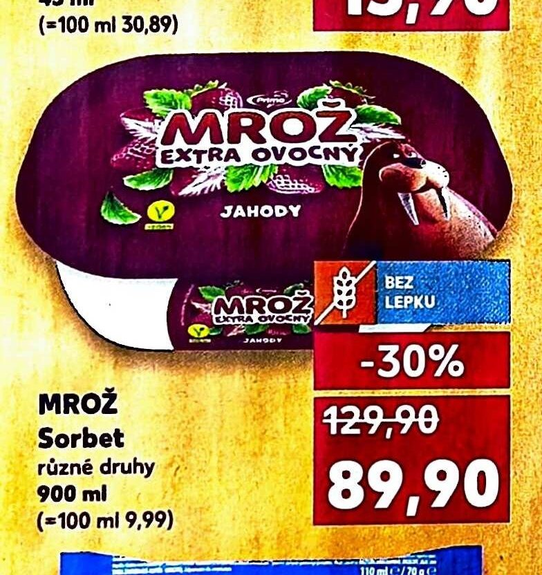MROŽ Sorbet