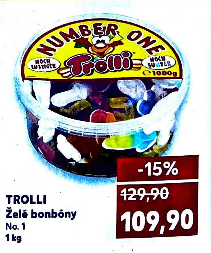 TROLLI Želé bonbóny