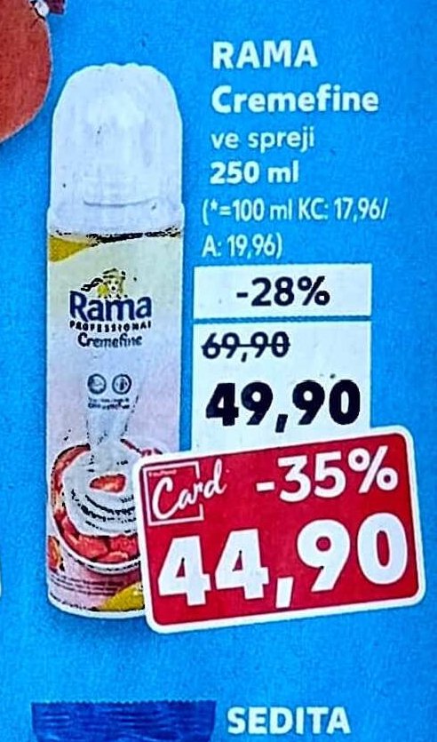 RAMA Cremefine