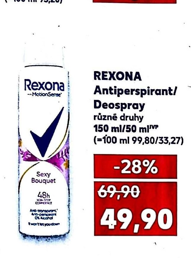 REXONA Antiperspirant/Deospray