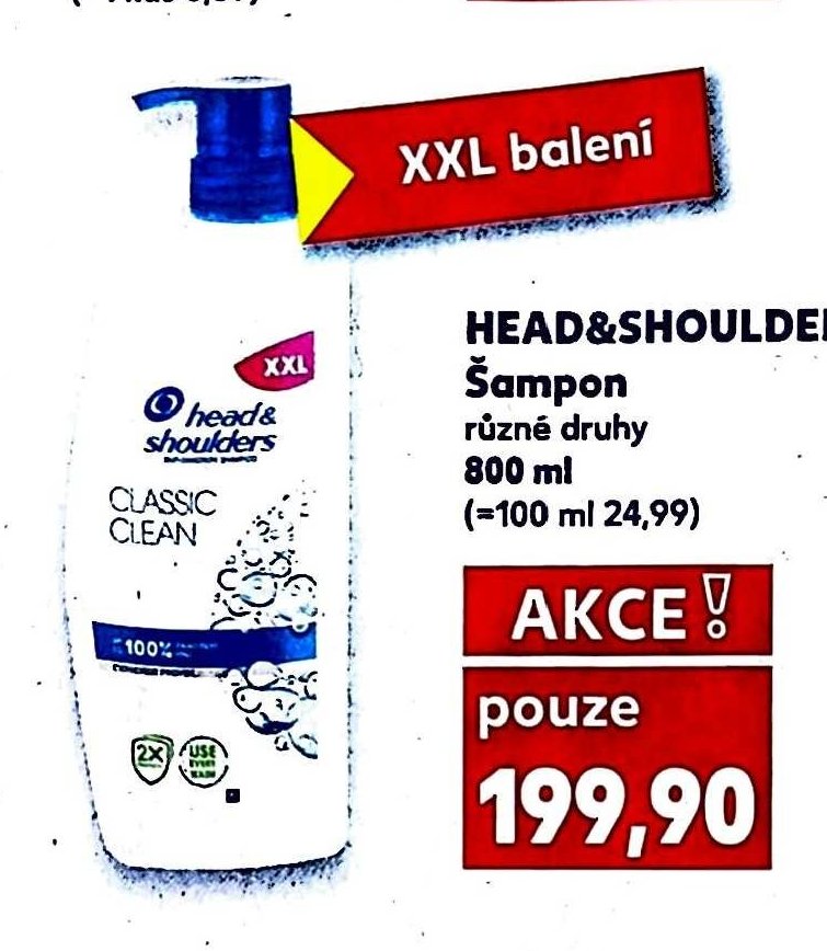 HEAD&SHOULDERS Šampon