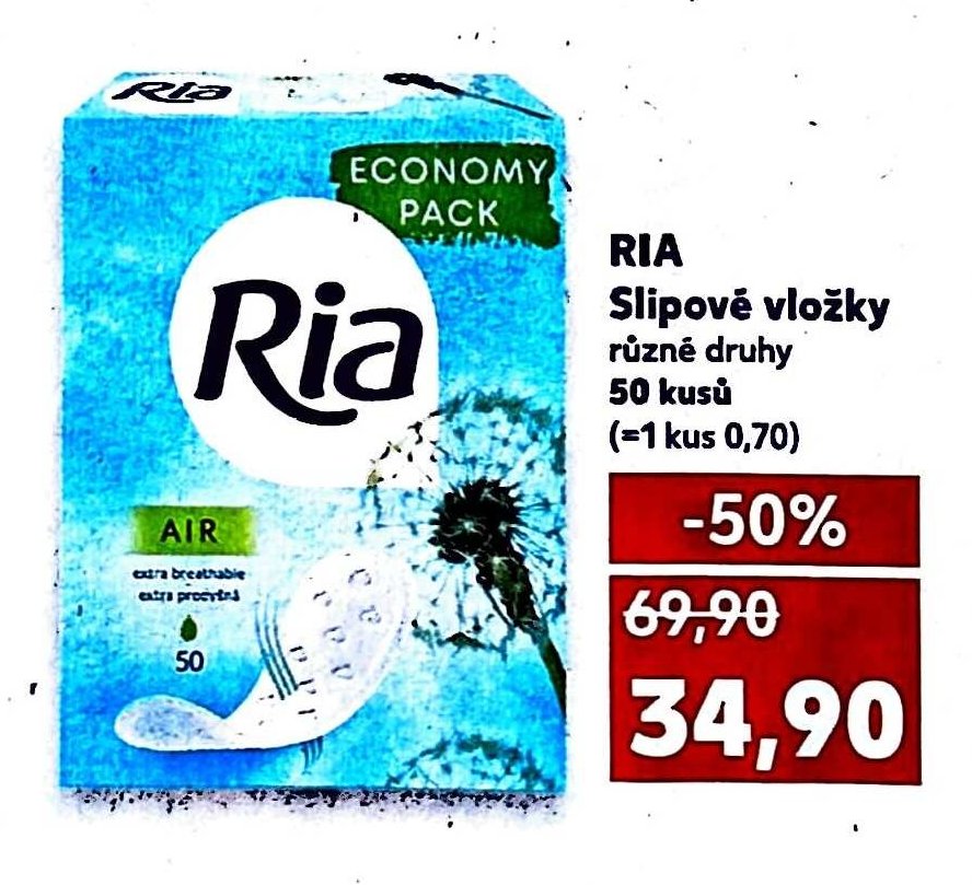 RIA Slipové vložky
