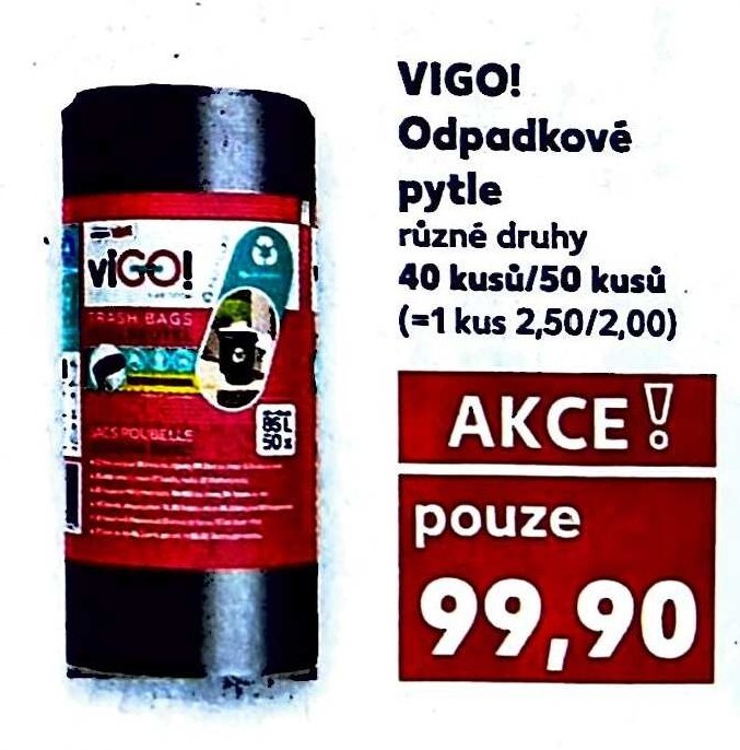 VIGO! Odpadkové pytle